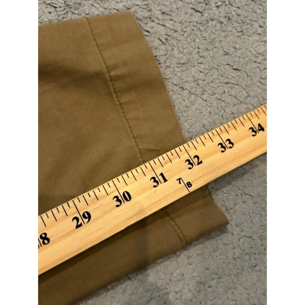 Banana Republic Pants Mens 32x34 (32x32) Mason Chino Khaki Stretch Athletic